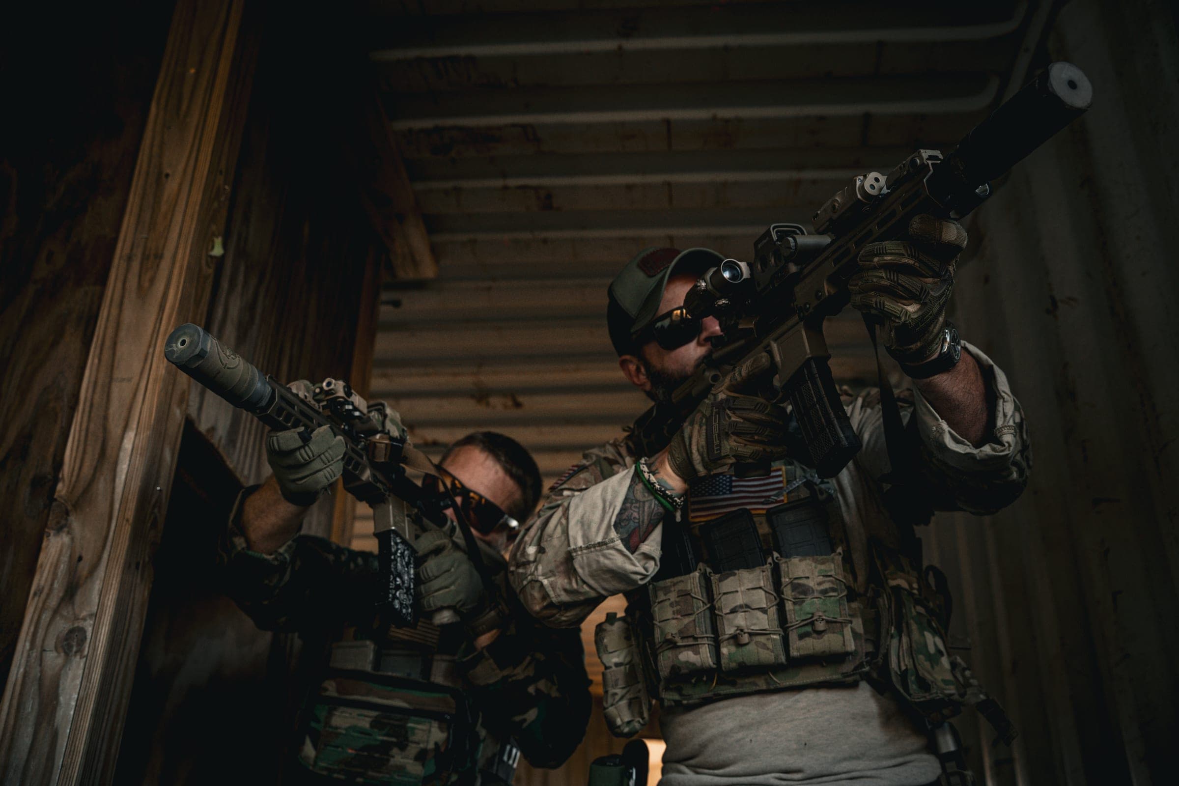 Tactical operator with Deadline Defense gear